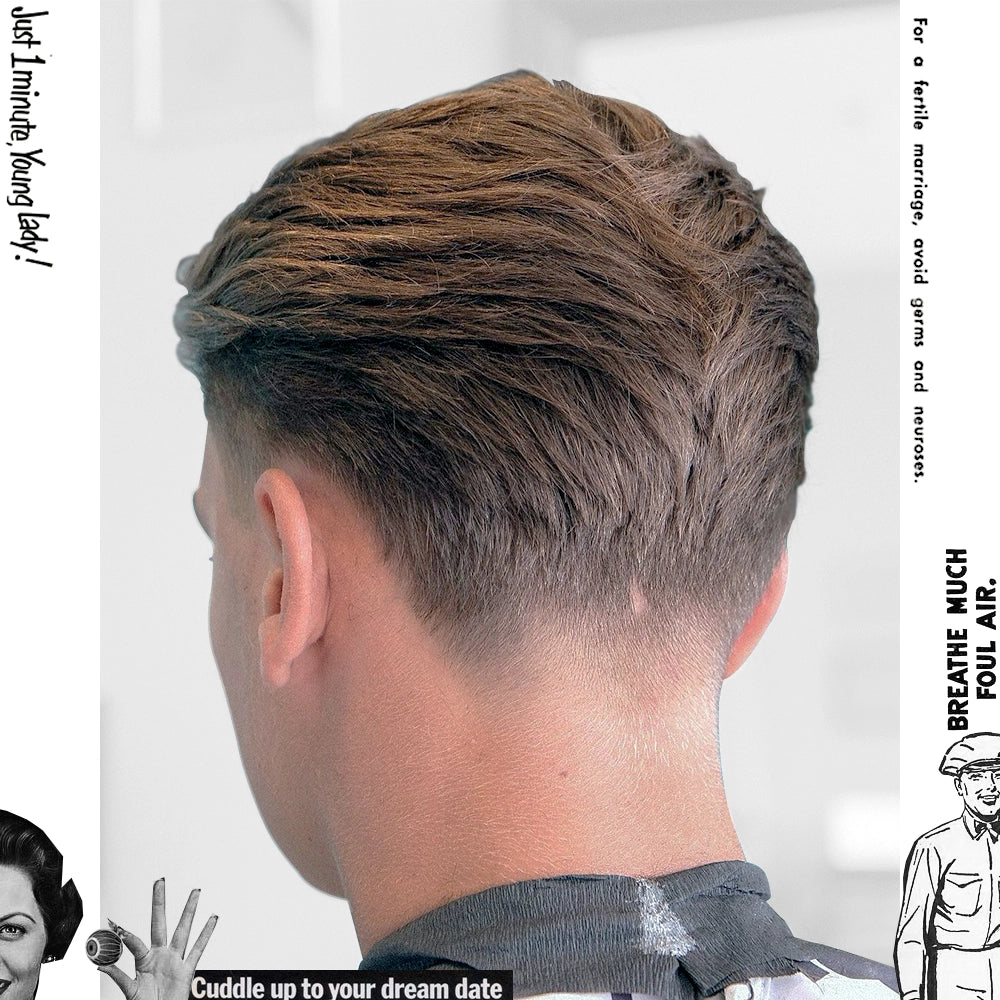 haircut for men taper fade