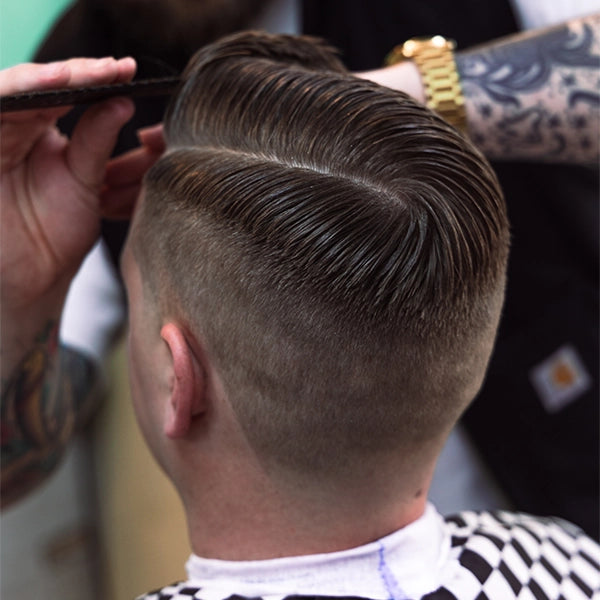 Short back and sides comb over on sale