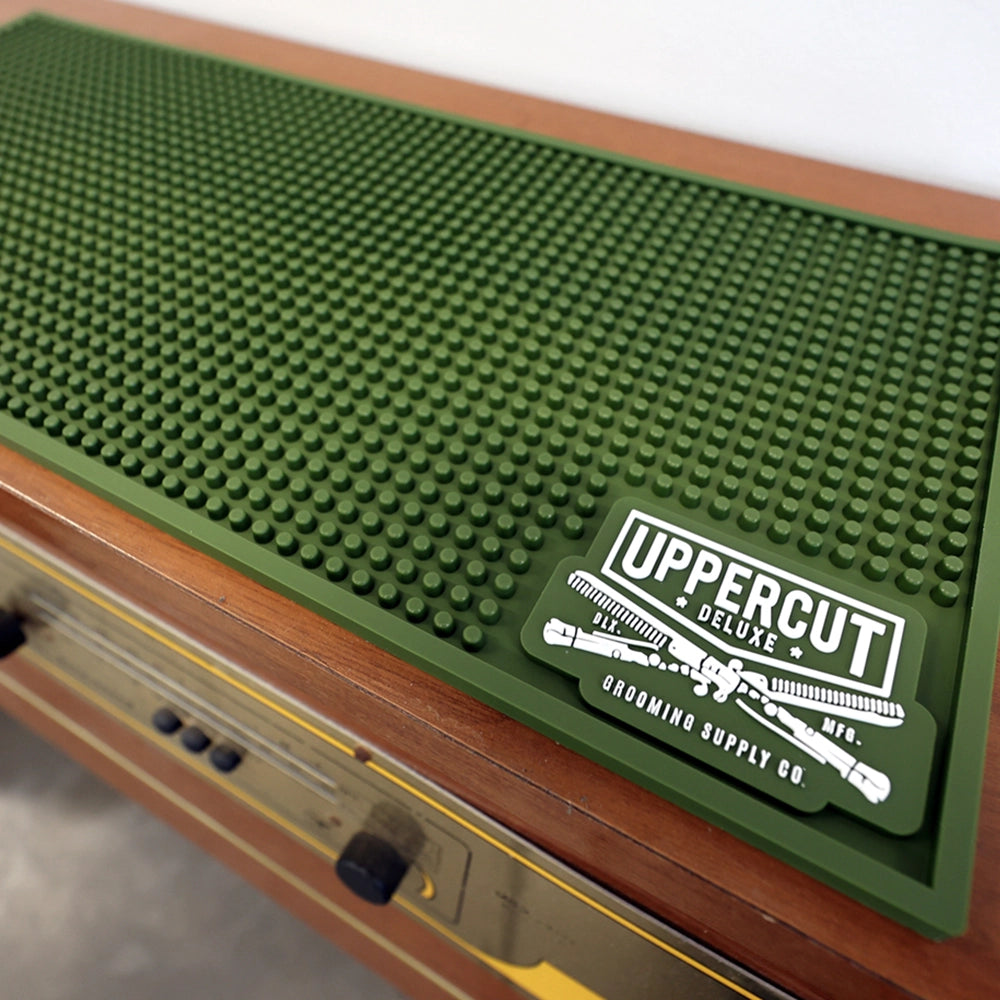 Barber Counter Mat -  Green