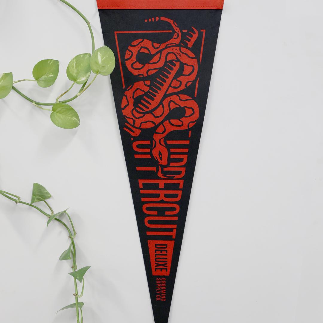 Cut Snake Pennant Flag