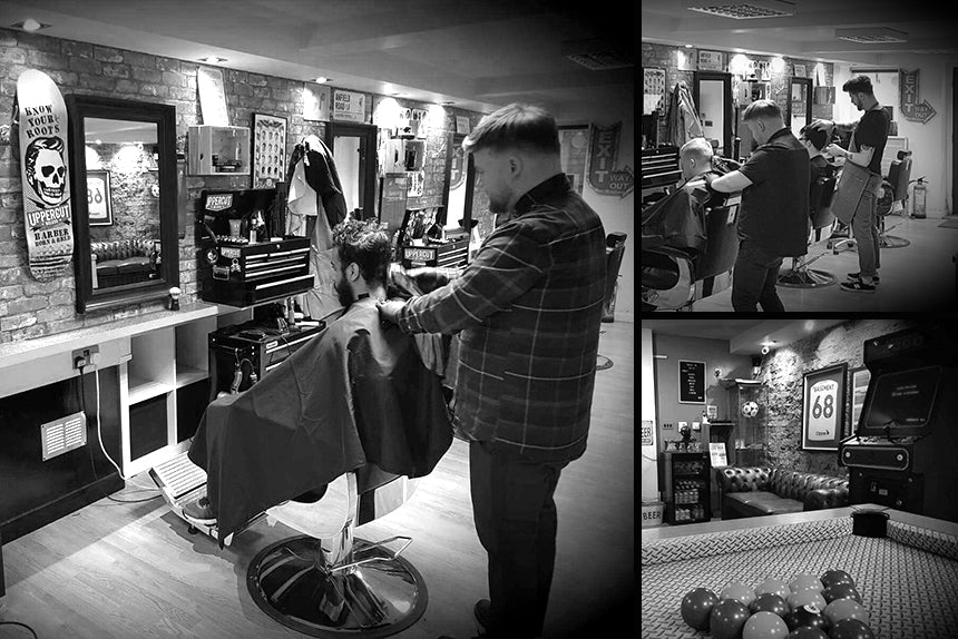 BOTM Basement 68 barbers Uppercut Deluxe US