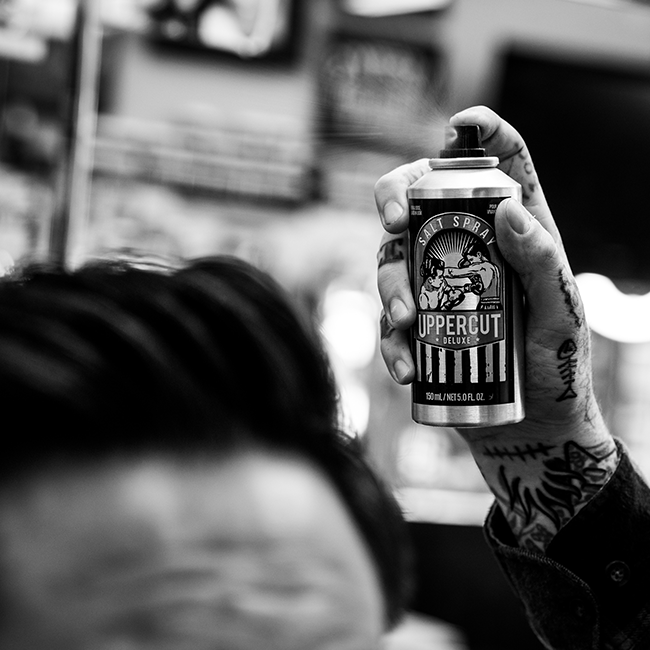 How To Style Your Hair With Sea Salt Spray | Uppercut Deluxe