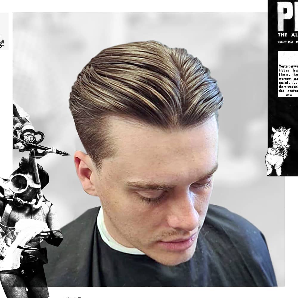 Featured Style: Slick 90's Middle Part