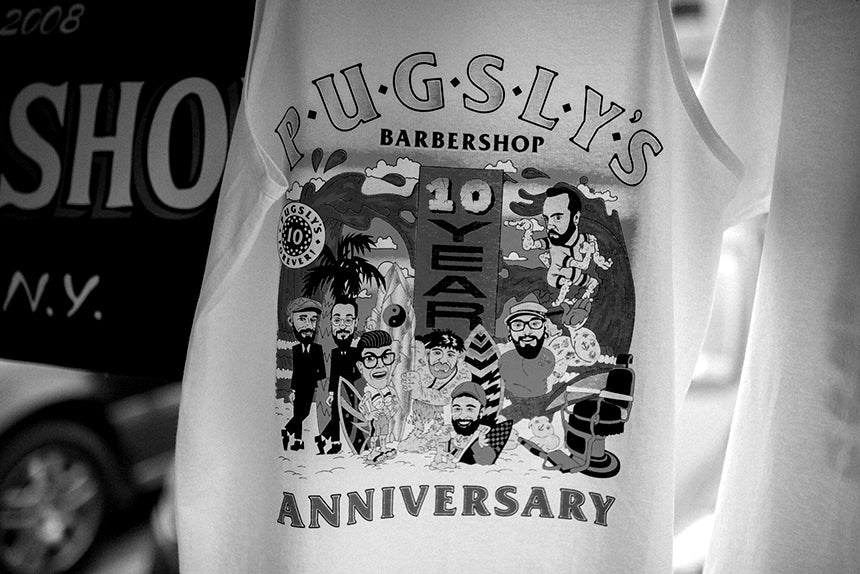 Celebrating 10 Years of Pugsly’s Barbershop