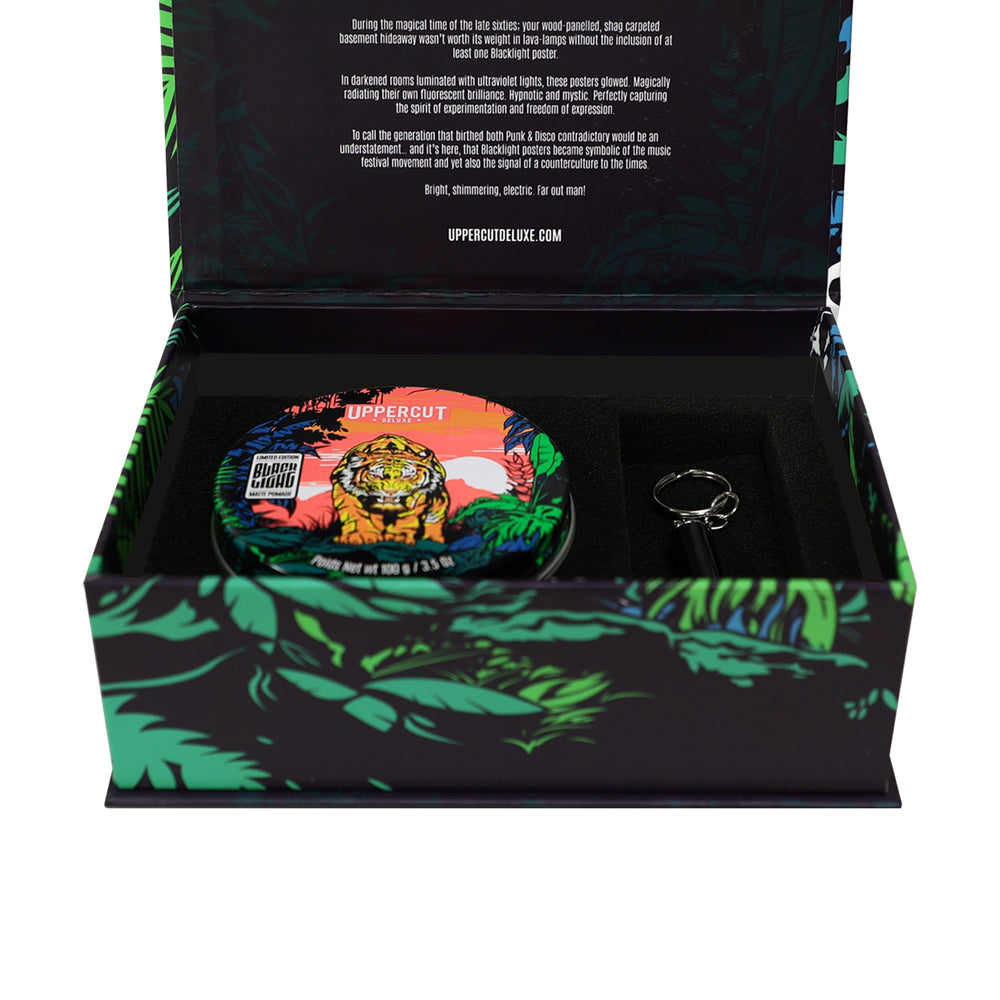 Black Light Matte Pomade Collectors Box Contents
