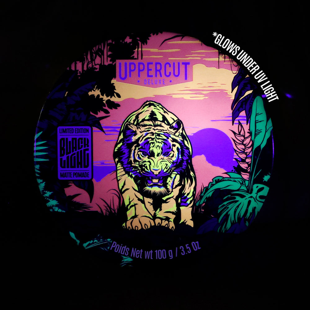Black Light Matte Pomade UV Glow