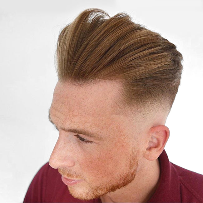 Natural Pomp Hairstyle